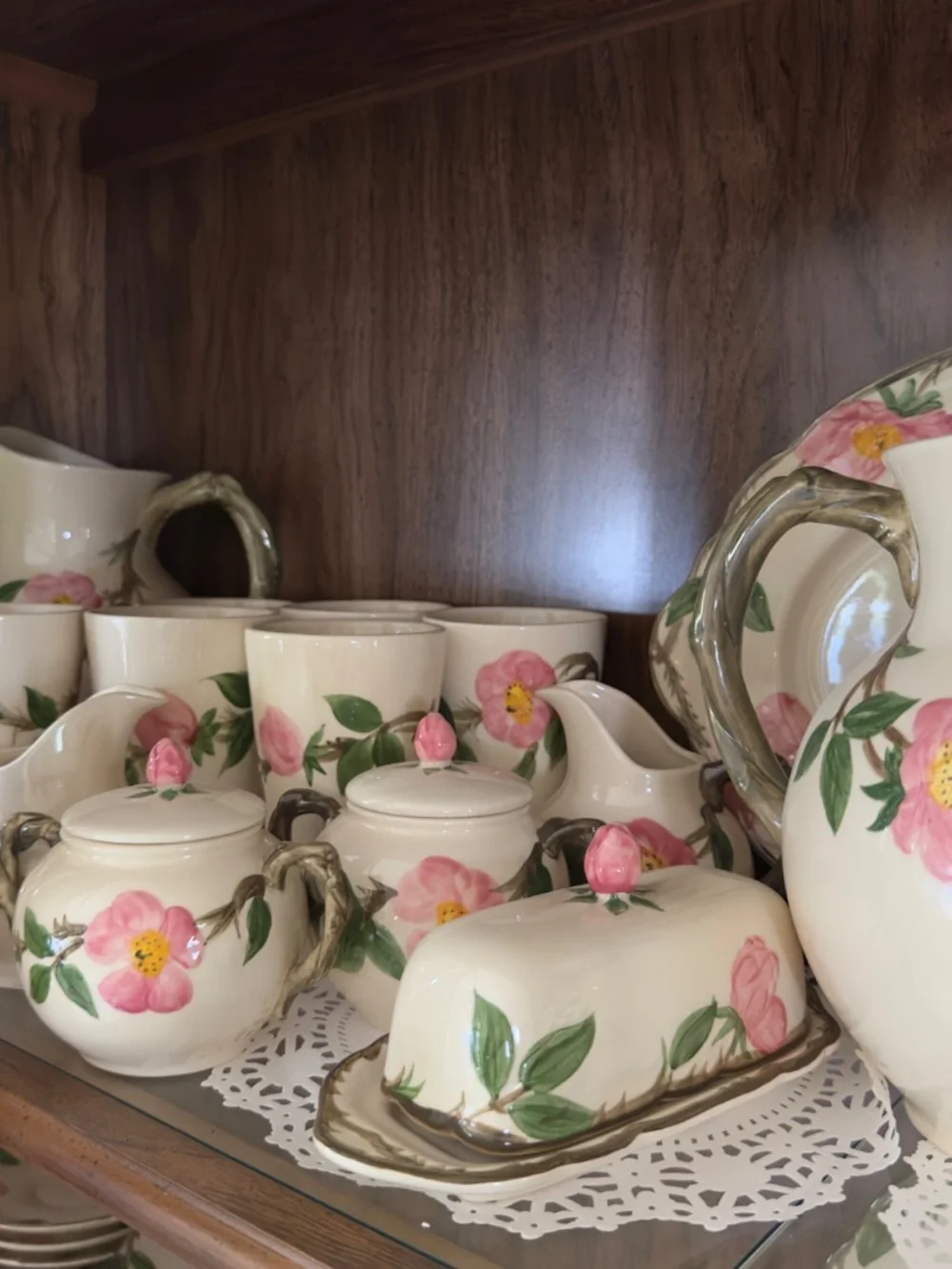 78 PIECE ORIGINAL DESERT ROSE LOT